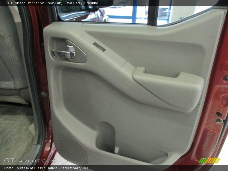 Lava Red / Graphite 2016 Nissan Frontier SV Crew Cab