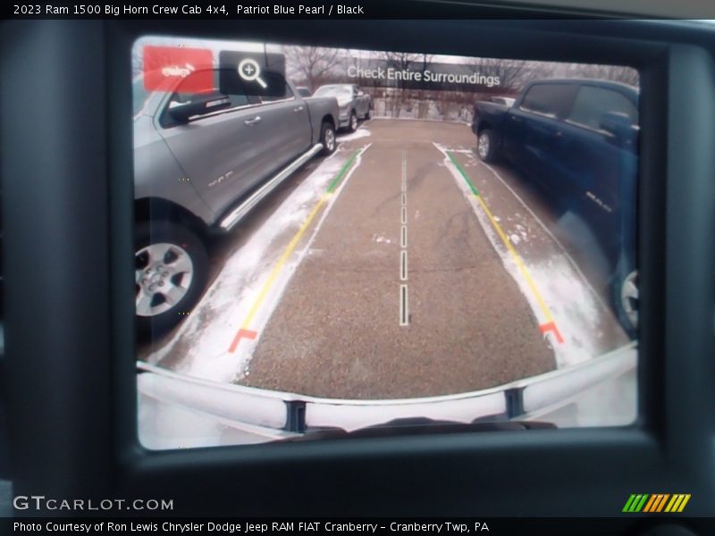 Patriot Blue Pearl / Black 2023 Ram 1500 Big Horn Crew Cab 4x4