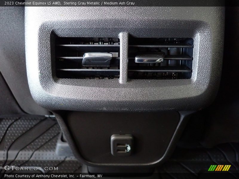 Sterling Gray Metallic / Medium Ash Gray 2023 Chevrolet Equinox LS AWD