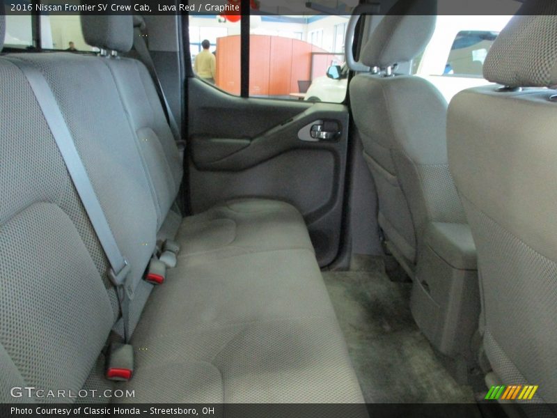Lava Red / Graphite 2016 Nissan Frontier SV Crew Cab