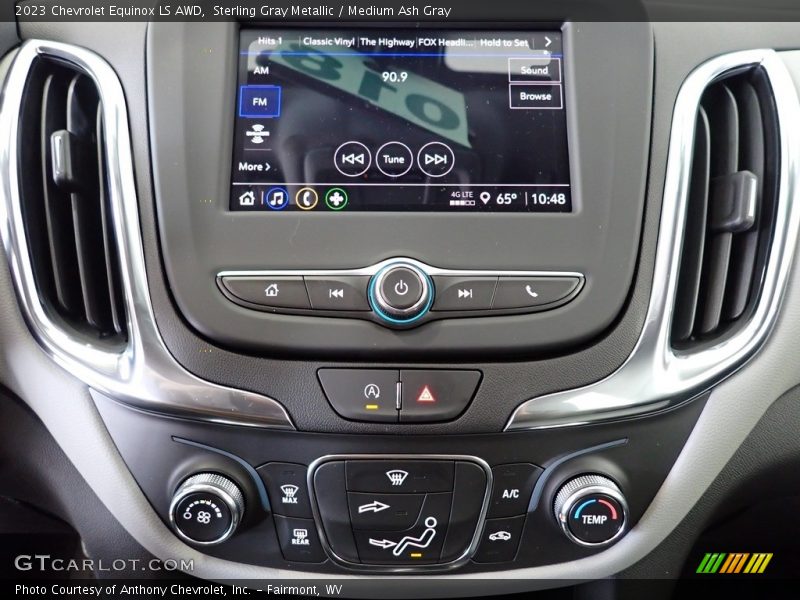 Controls of 2023 Equinox LS AWD