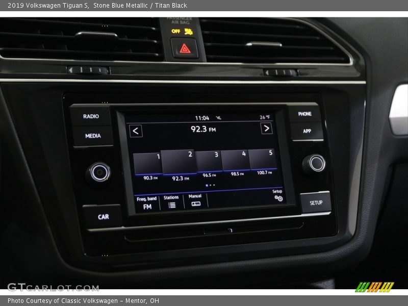Audio System of 2019 Tiguan S