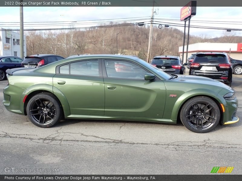  2022 Charger Scat Pack Widebody F8 Green