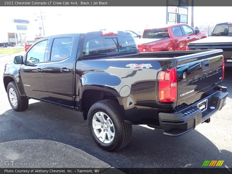 Black / Jet Black 2022 Chevrolet Colorado LT Crew Cab 4x4