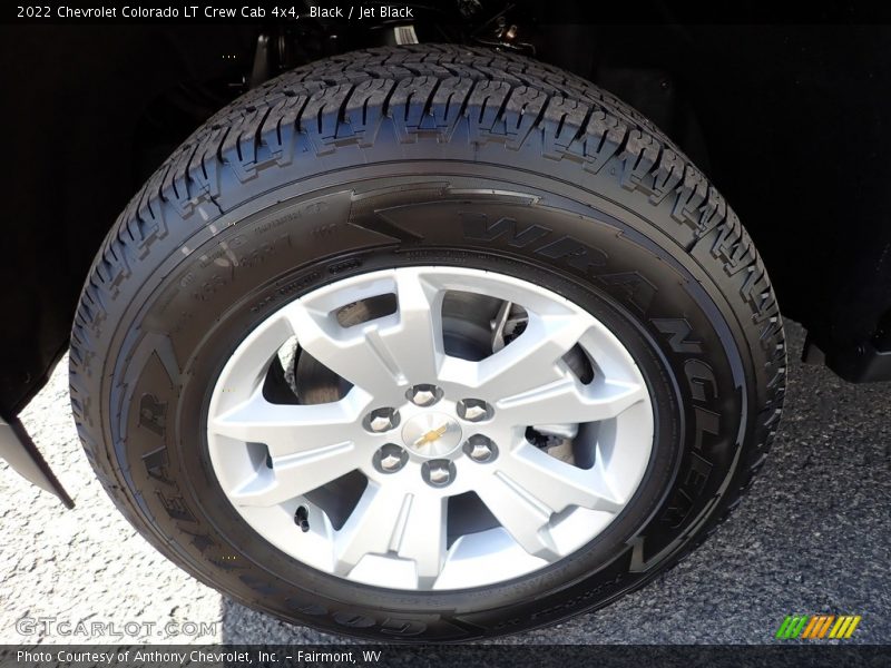 Black / Jet Black 2022 Chevrolet Colorado LT Crew Cab 4x4