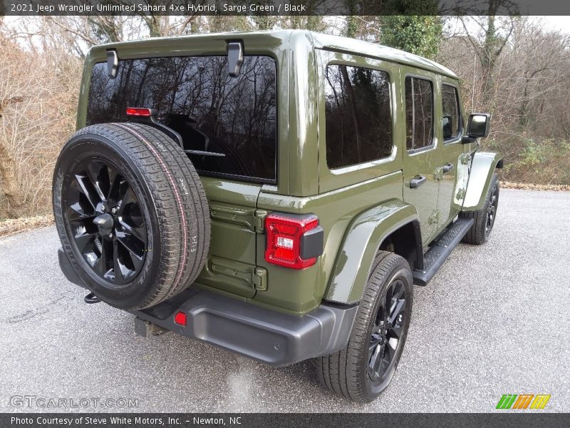  2021 Wrangler Unlimited Sahara 4xe Hybrid Sarge Green