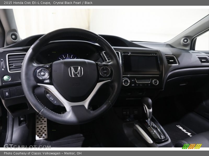 Dashboard of 2015 Civic EX-L Coupe