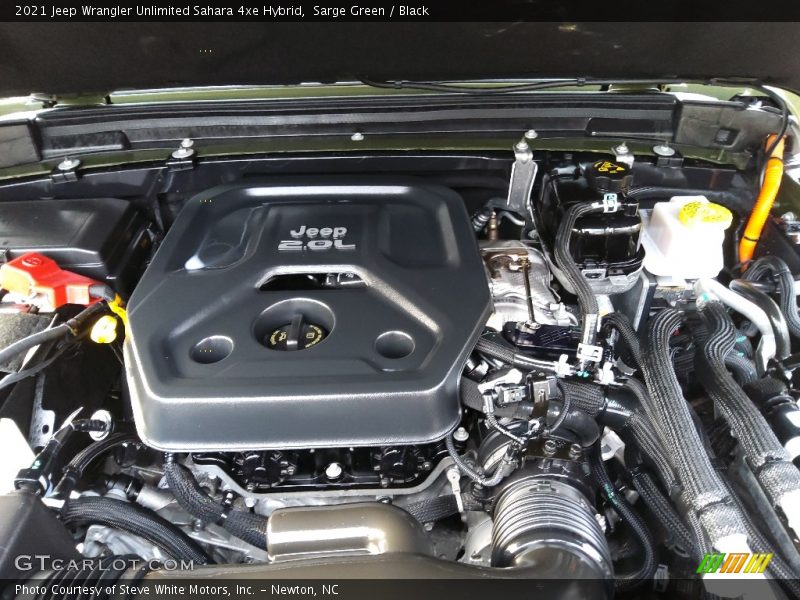  2021 Wrangler Unlimited Sahara 4xe Hybrid Engine - 2.0 Liter e Turbocharged DOHC 16-Valve VVT 4 Cylinder Gasoline/Plug-In Electric Hybrid