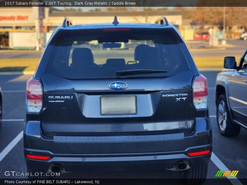 Dark Gray Metallic / Saddle Brown 2017 Subaru Forester 2.0XT Touring