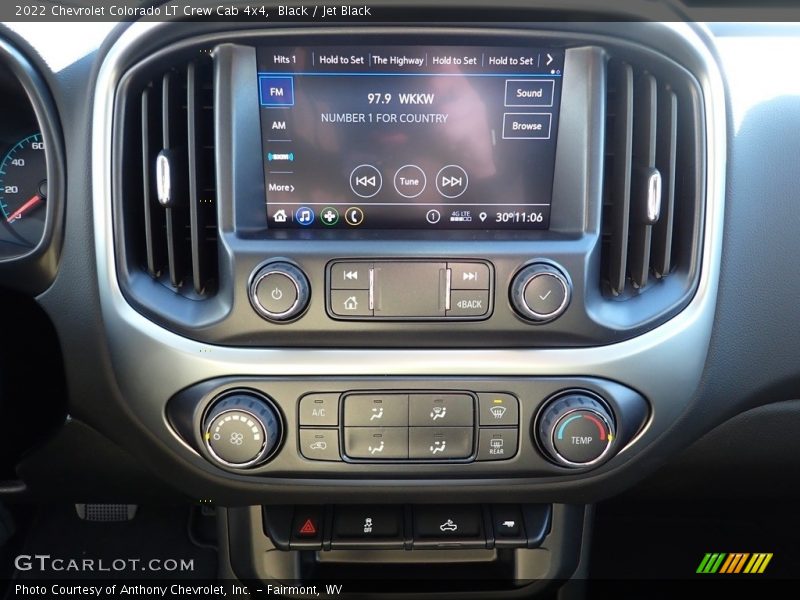 Black / Jet Black 2022 Chevrolet Colorado LT Crew Cab 4x4