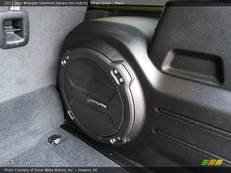 Audio System of 2021 Wrangler Unlimited Sahara 4xe Hybrid