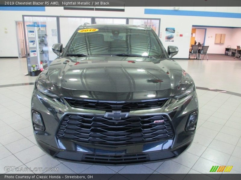Nightfall Metallic / Jet Black 2019 Chevrolet Blazer RS AWD