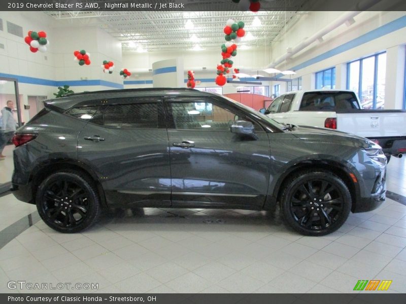 Nightfall Metallic / Jet Black 2019 Chevrolet Blazer RS AWD