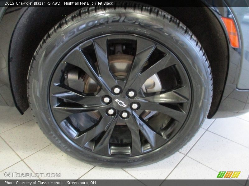 Nightfall Metallic / Jet Black 2019 Chevrolet Blazer RS AWD