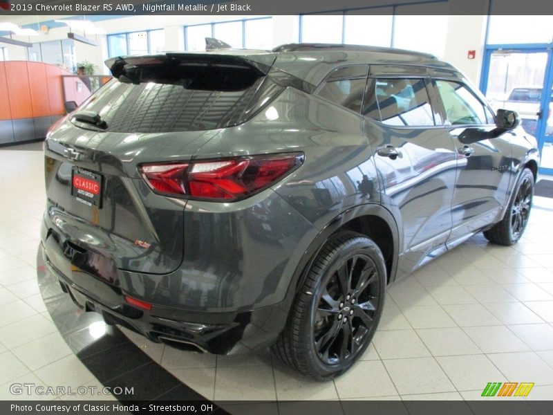 Nightfall Metallic / Jet Black 2019 Chevrolet Blazer RS AWD