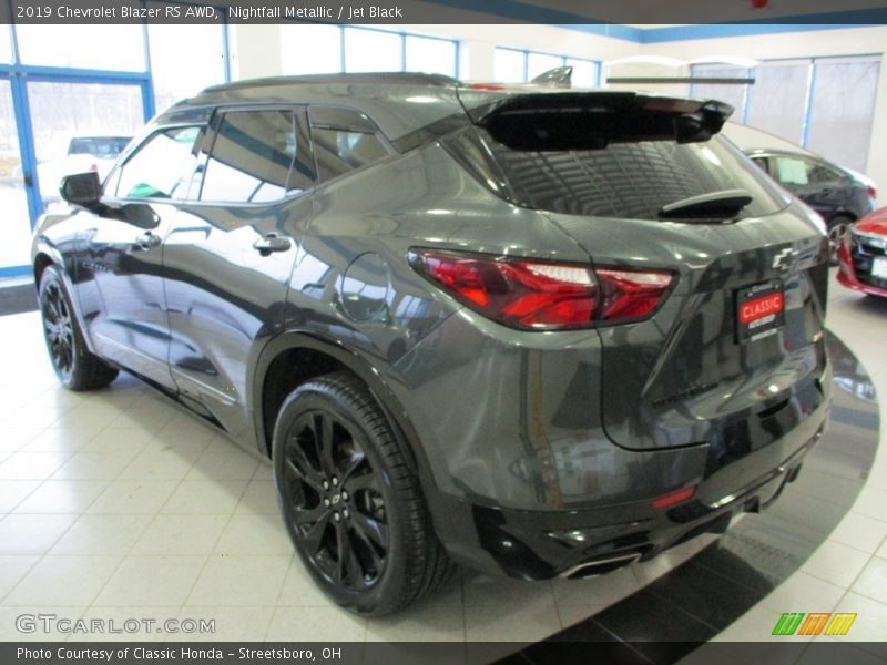 Nightfall Metallic / Jet Black 2019 Chevrolet Blazer RS AWD