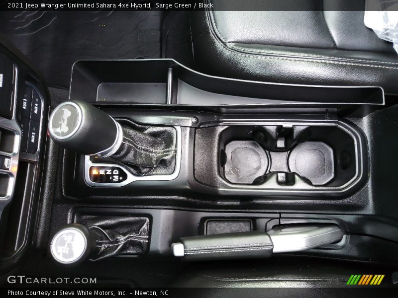 Sarge Green / Black 2021 Jeep Wrangler Unlimited Sahara 4xe Hybrid