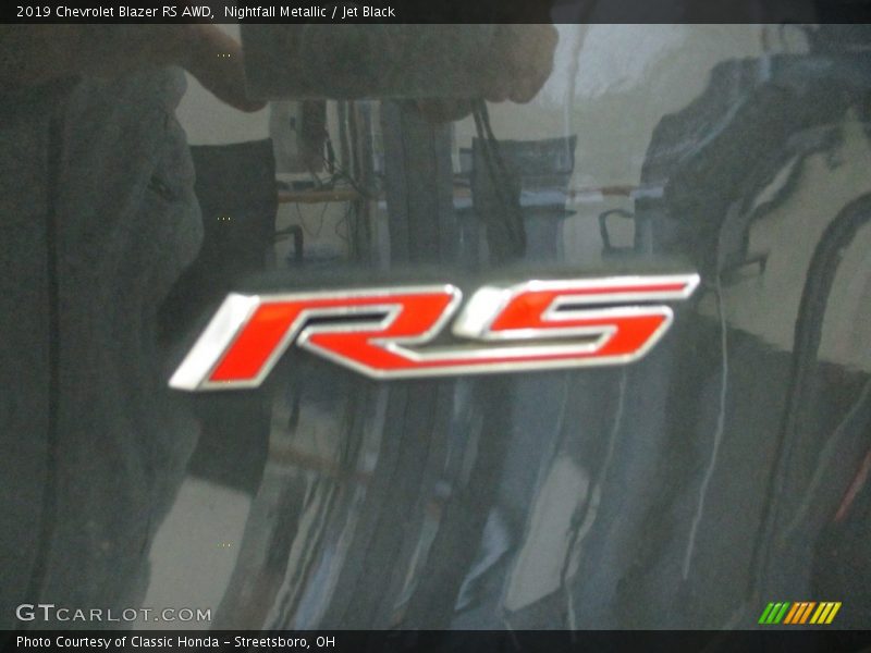 Nightfall Metallic / Jet Black 2019 Chevrolet Blazer RS AWD