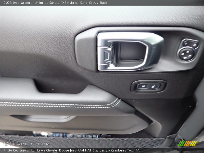 Sting-Gray / Black 2023 Jeep Wrangler Unlimited Sahara 4XE Hybrid