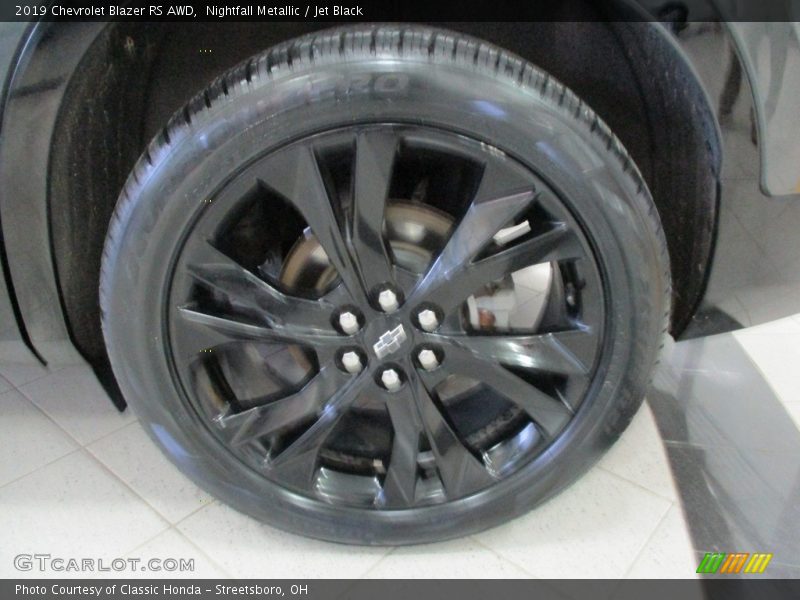 Nightfall Metallic / Jet Black 2019 Chevrolet Blazer RS AWD