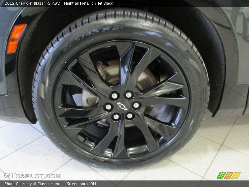 Nightfall Metallic / Jet Black 2019 Chevrolet Blazer RS AWD
