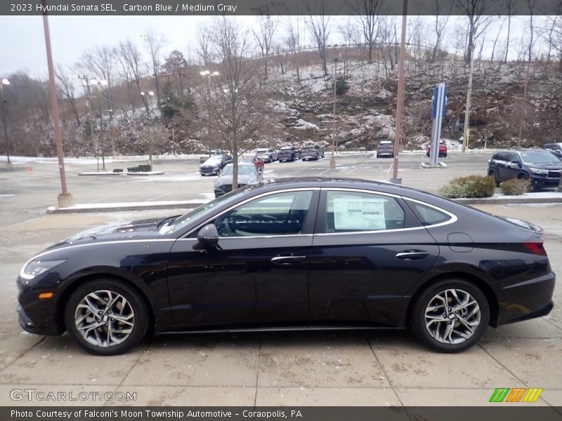  2023 Sonata SEL Carbon Blue