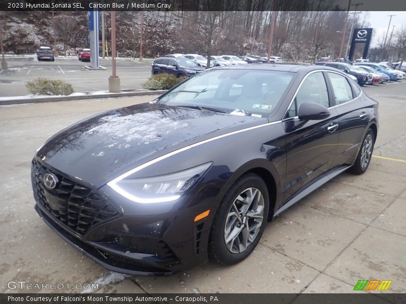 Carbon Blue / Medium Gray 2023 Hyundai Sonata SEL