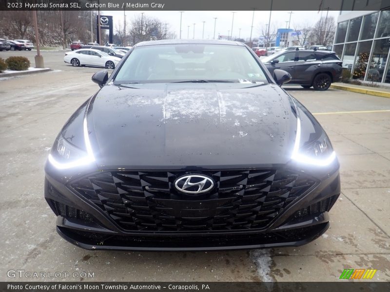 Carbon Blue / Medium Gray 2023 Hyundai Sonata SEL