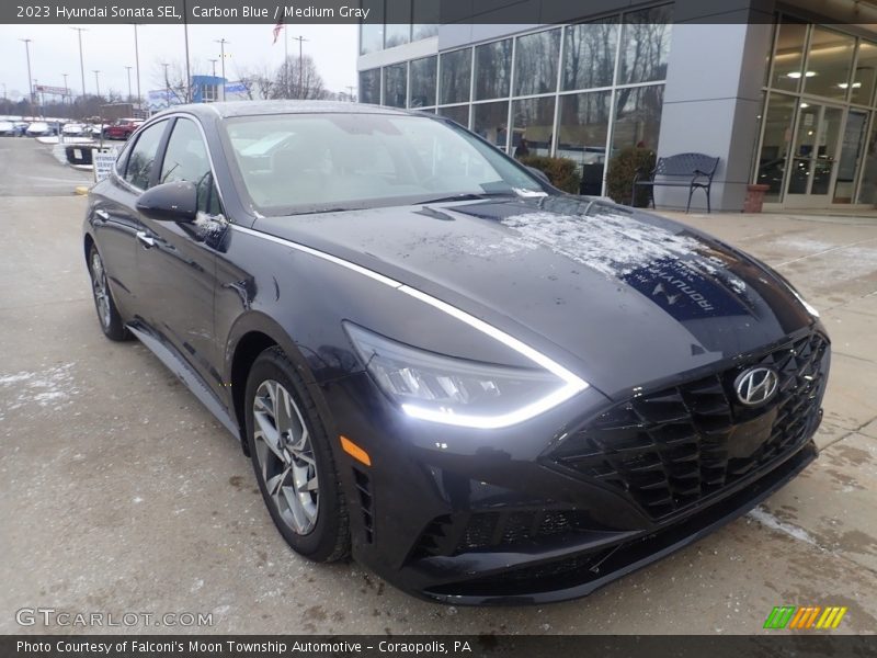 Front 3/4 View of 2023 Sonata SEL