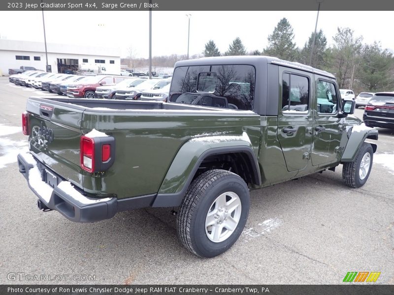 Sarge Green / Black 2023 Jeep Gladiator Sport 4x4