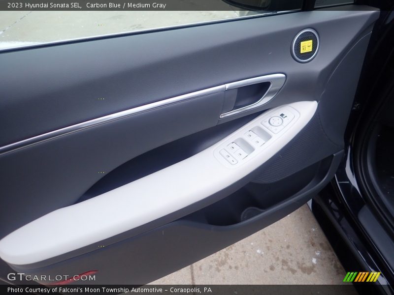Carbon Blue / Medium Gray 2023 Hyundai Sonata SEL