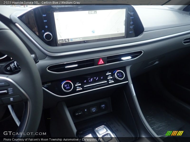 Carbon Blue / Medium Gray 2023 Hyundai Sonata SEL
