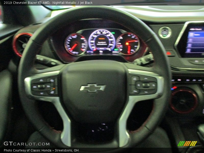 Nightfall Metallic / Jet Black 2019 Chevrolet Blazer RS AWD