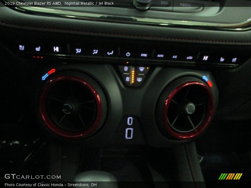 Nightfall Metallic / Jet Black 2019 Chevrolet Blazer RS AWD