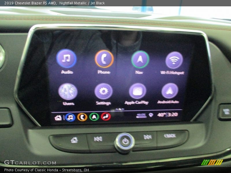 Nightfall Metallic / Jet Black 2019 Chevrolet Blazer RS AWD