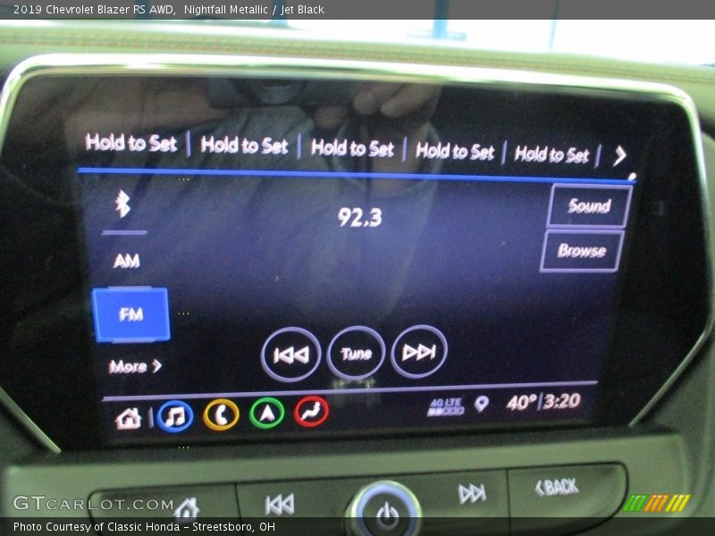 Nightfall Metallic / Jet Black 2019 Chevrolet Blazer RS AWD