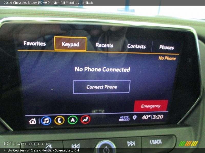 Nightfall Metallic / Jet Black 2019 Chevrolet Blazer RS AWD