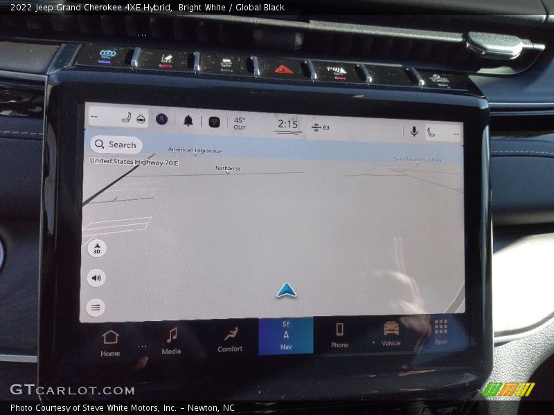 Bright White / Global Black 2022 Jeep Grand Cherokee 4XE Hybrid