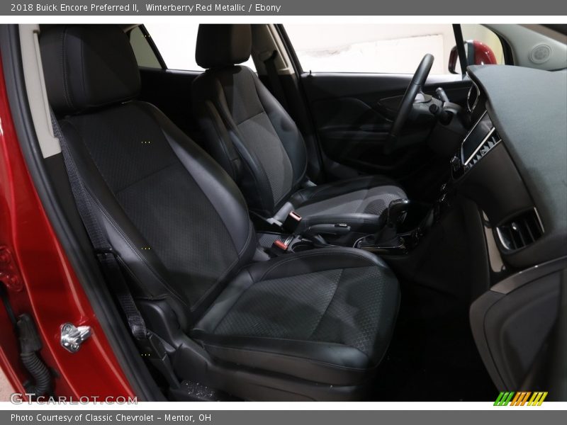 Winterberry Red Metallic / Ebony 2018 Buick Encore Preferred II