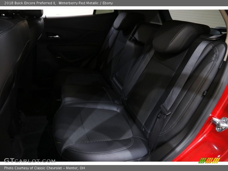Winterberry Red Metallic / Ebony 2018 Buick Encore Preferred II