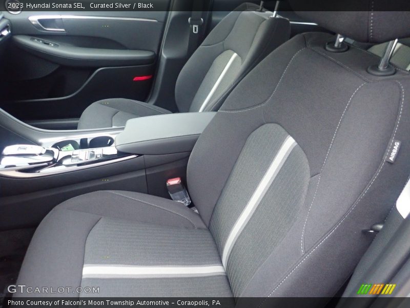 Curated Silver / Black 2023 Hyundai Sonata SEL