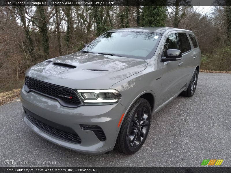 Destroyer Gray / Black 2022 Dodge Durango R/T Blacktop AWD