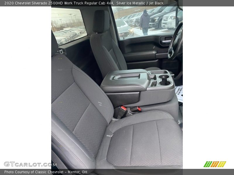 Silver Ice Metallic / Jet Black 2020 Chevrolet Silverado 2500HD Work Truck Regular Cab 4x4