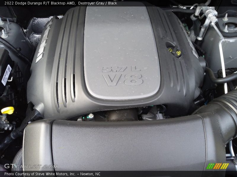 Destroyer Gray / Black 2022 Dodge Durango R/T Blacktop AWD
