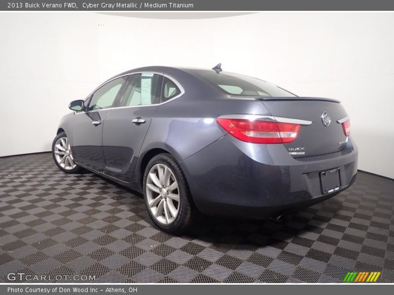 Cyber Gray Metallic / Medium Titanium 2013 Buick Verano FWD