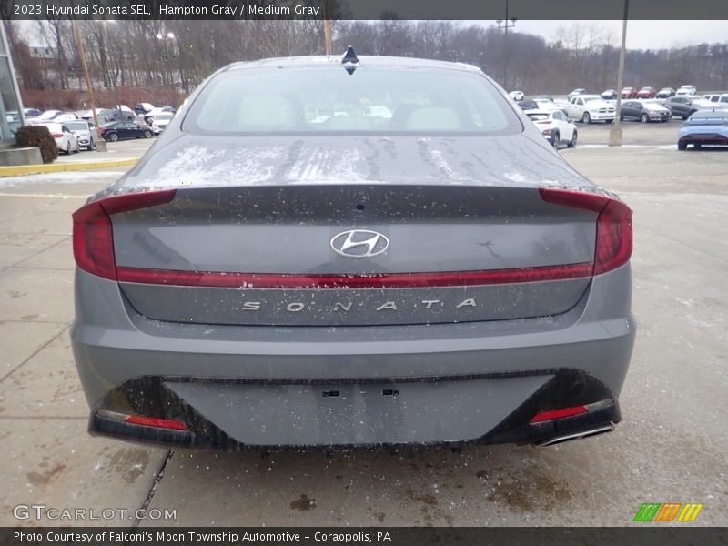 Hampton Gray / Medium Gray 2023 Hyundai Sonata SEL
