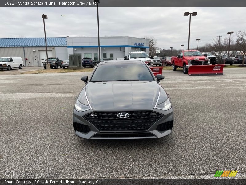 Hampton Gray / Black 2022 Hyundai Sonata N Line