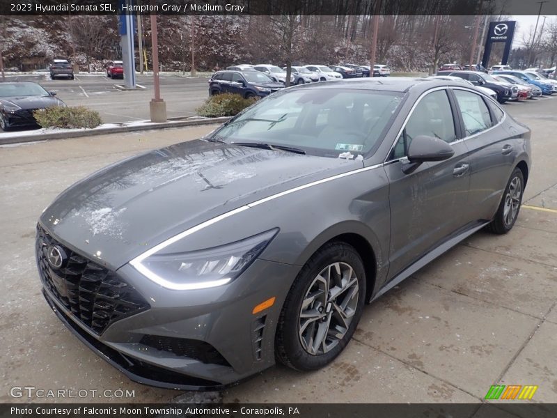 Front 3/4 View of 2023 Sonata SEL