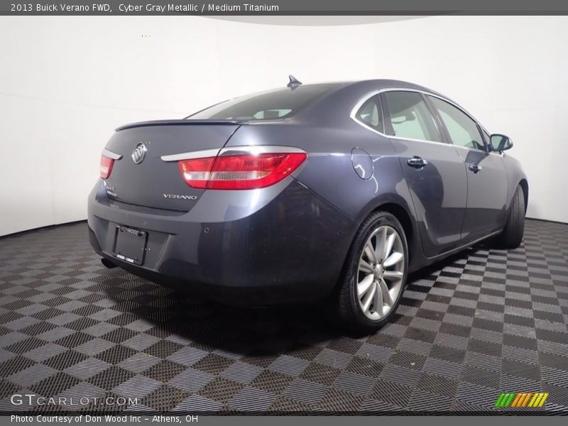 Cyber Gray Metallic / Medium Titanium 2013 Buick Verano FWD