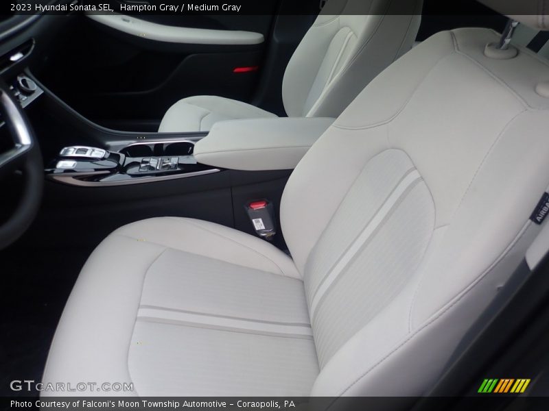 Hampton Gray / Medium Gray 2023 Hyundai Sonata SEL